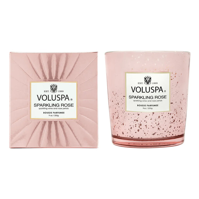 Voluspa "Sparkling Rose" Classic Candle