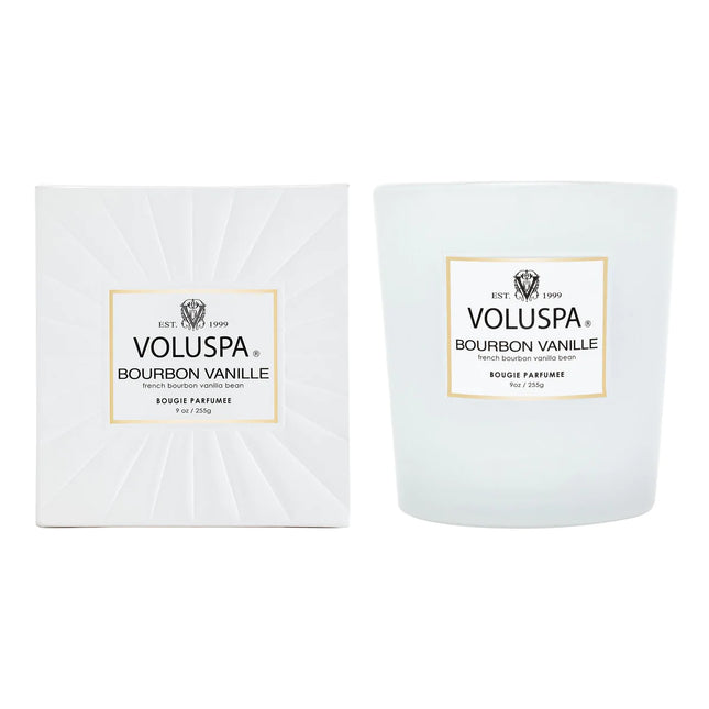 Voluspa "Bourbon Vanille" Classic Candle