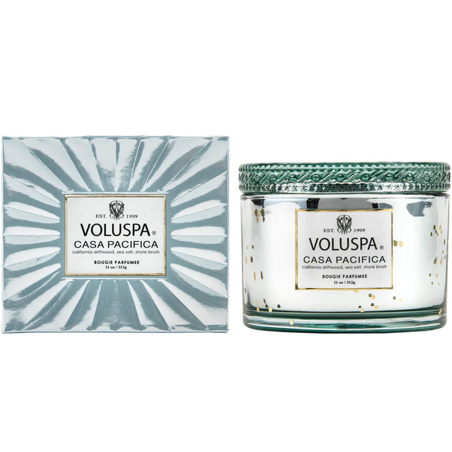 Voluspa "Casa Pacifica" Corta Maison Boxed Glass Candle