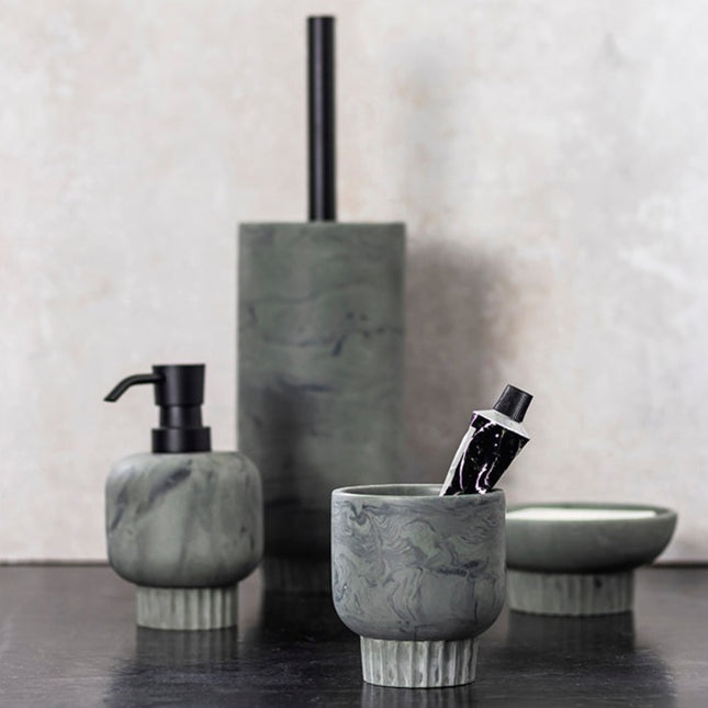 Mette Ditmer "Attitude" Bathroom Accessories in Thyme Green