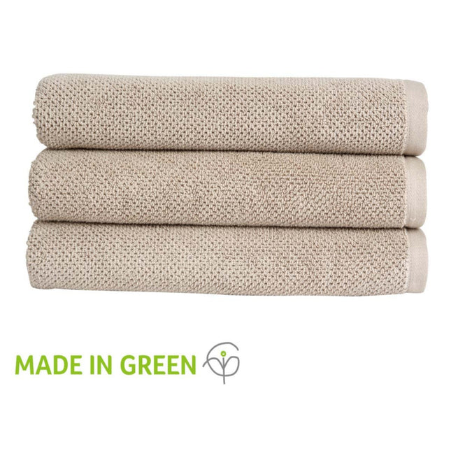 Christy "Brixton" Bath Towels Collection in Pebble