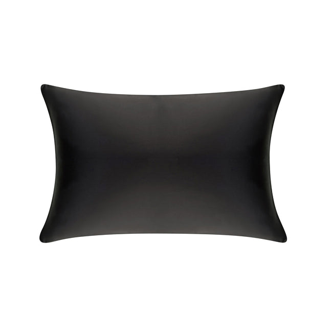 Mayfairsilk "Mulberry Silk" Standard Pillowcase in Charcoal 50 x 75 cm