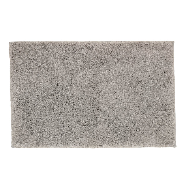 Christy "Deep Pile Rubber Back Tufted Bath Rug" Dove Grey