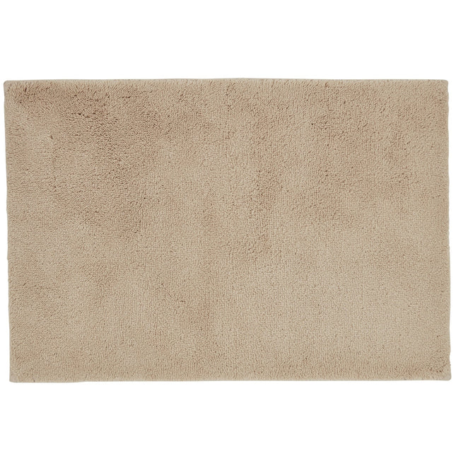 Christy "Deep Pile Rubber Back Tufted Bath Rug" Driftwood