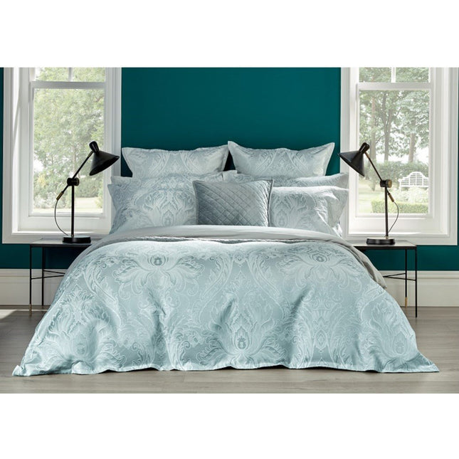 Christy "Fairfield" Bedspread Sets in Duck Egg Colour