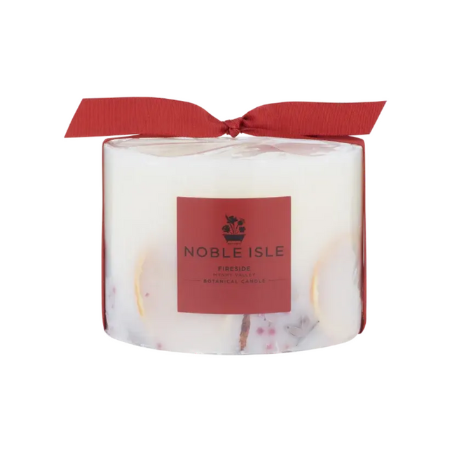 Noble Isle "Fireside" Botanical 3-Wick Candle