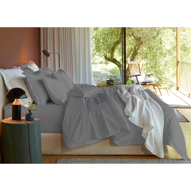 Amalia "Fresco" 400 Thread Count Bed Linen in Dove
