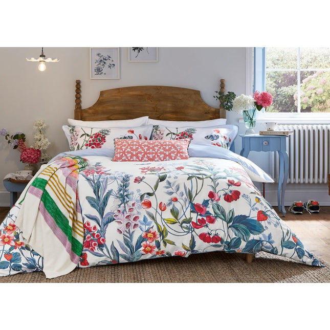 Joules "Permaculture Border" Duvet Cover Set in Multi