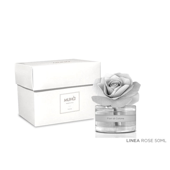 Muha "Fiori Di Cotone" Rose Diffuser (50ml -200ml)