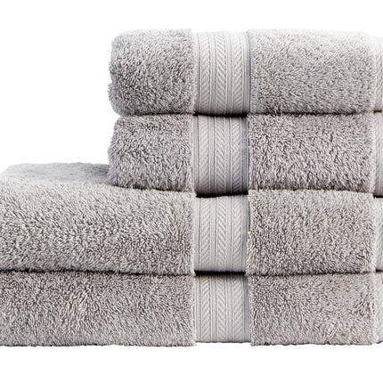 Christy "Renaissance" Egyptian Cotton Bath Towels Collection in Dove Grey