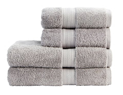 Christy "Renaissance" Egyptian Cotton Bath Towels Collection in Dove Grey
