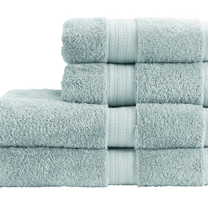 Christy "Renaissance" Egyptian Cotton Bath Towels Collection in Eggshell Blue
