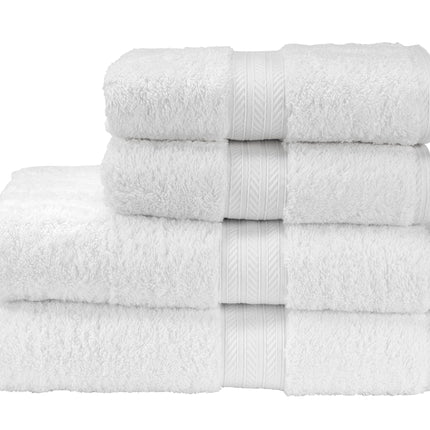 Christy "Renaissance" Egyptian Cotton Bath Towels Collection in White