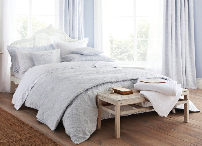 Sanderson "Richmond" Duvet Cover & Sheet Sets in Light Blue
