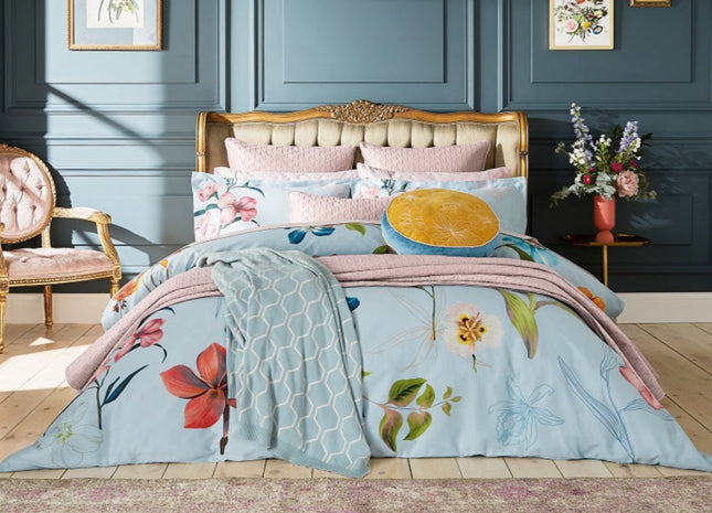 Ted Baker "New Hampton" Duvet Cover Set with Delphinium Flowers