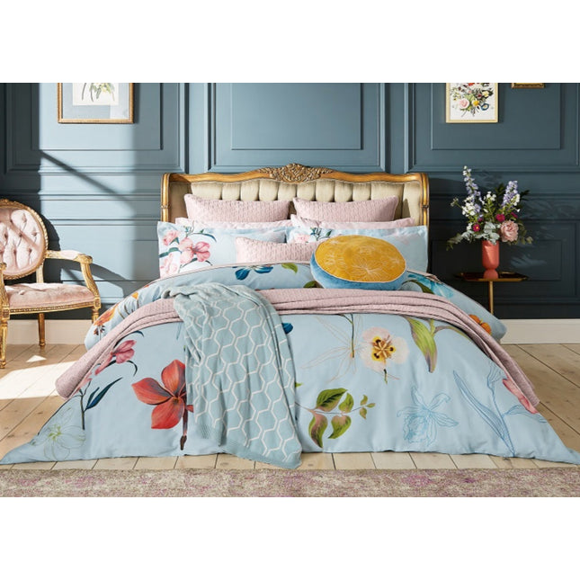 Ted Baker "New Hampton" Duvet Cover Set with Delphinium Flowers