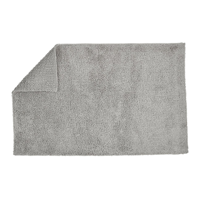 Christy "Reversible Bath Rug" in Silver