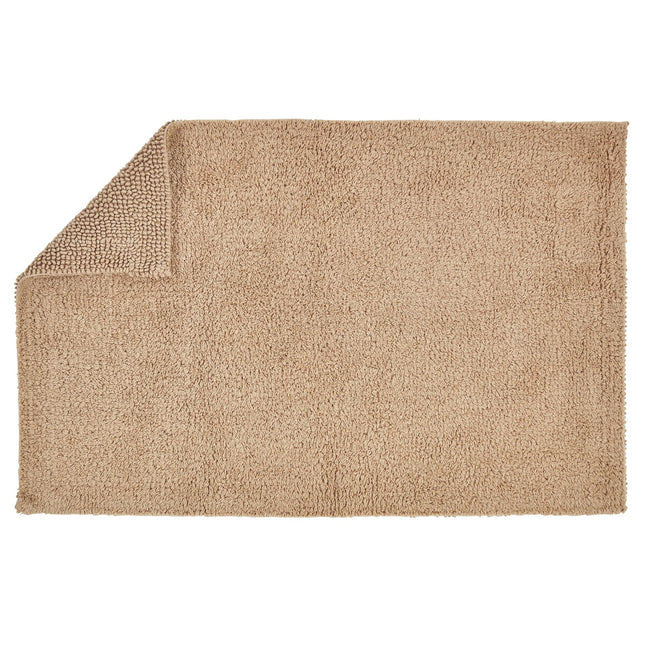 Christy "Reversible Bath Rug" in Stone