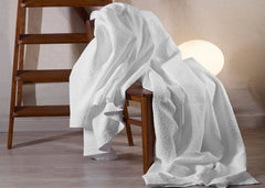 Amalia "Tamara" Matellase Quilt Bedspread in White