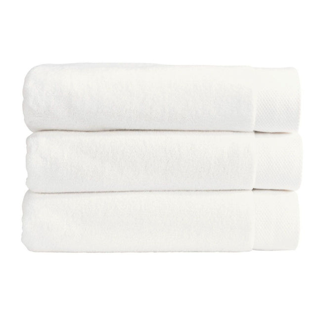 Christy "Luxe" Turkish Cotton Bath Towels in White