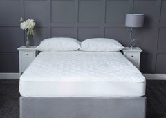 Belledorm  " Quilted Mattress & Pillow Protector" Anti Allergy - White