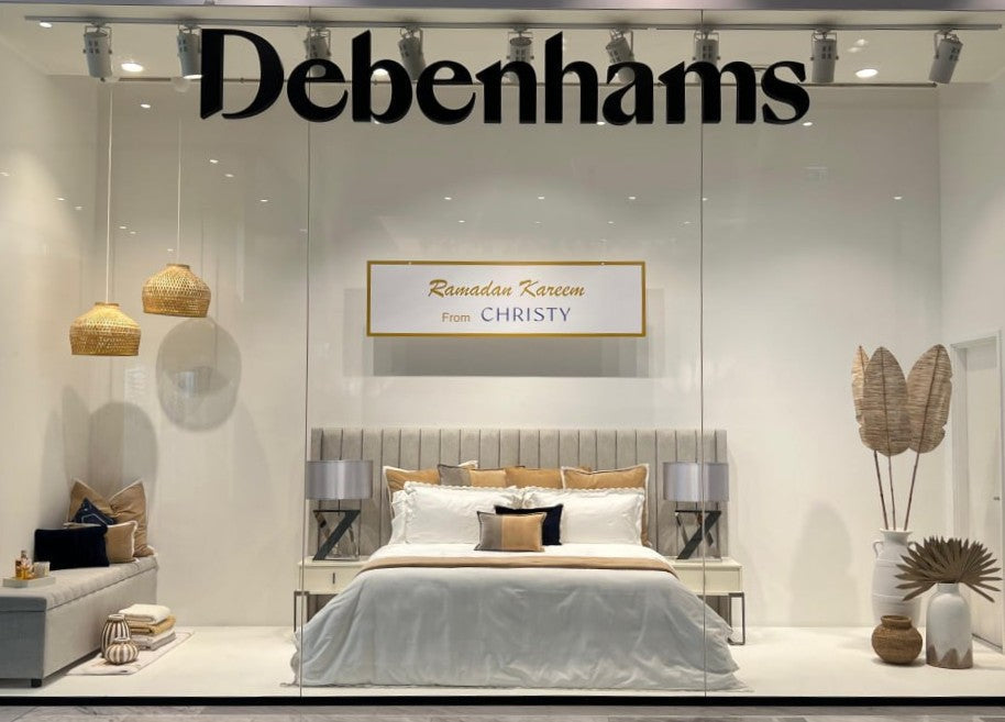 Ramadan Window Displays for Christy at Debenhams