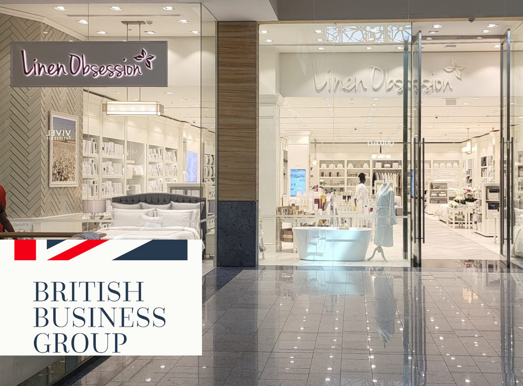 Linen Obsession’s Article in British Business Groups’ Newsletter