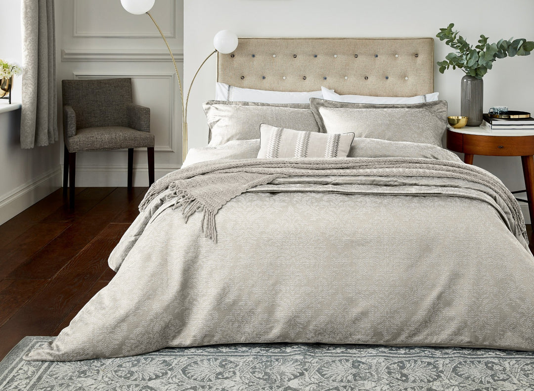 Bedeck of Belfast "Lavana" Duvet Cover Set in Linen
