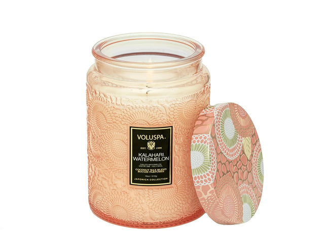 Voluspa "Kalahari Watermelon" Candle in Jar