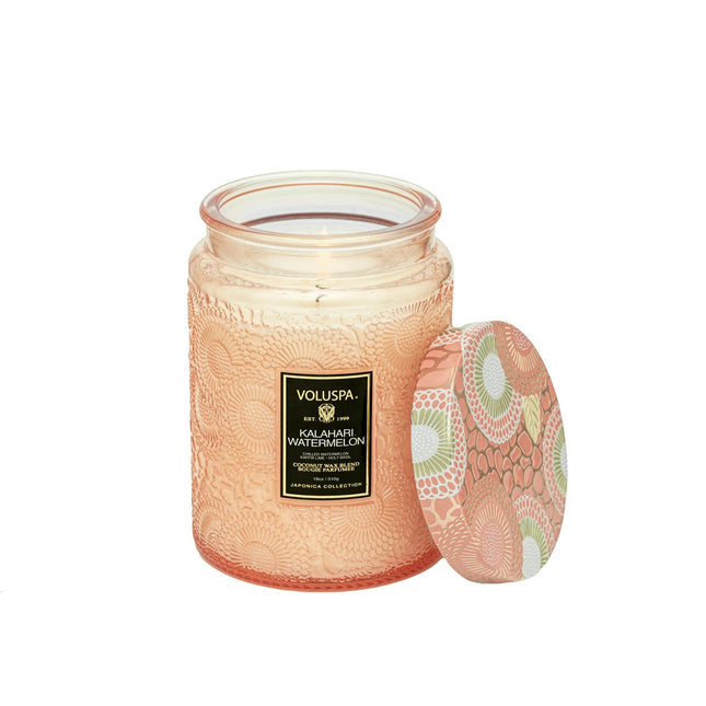 شمعة فولوسبا "بطيخ كالاهاري" في جرة