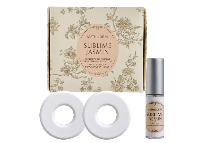 Mathilde "Sublime Jasmin" Car fragrance diffuser refill Escapades Parfumées