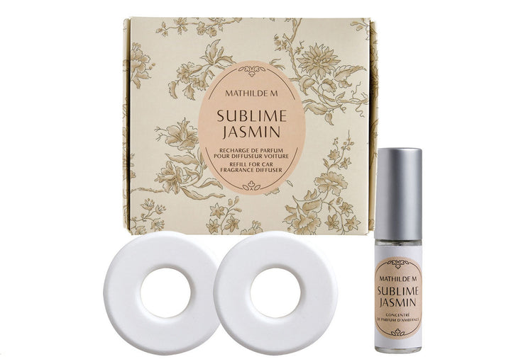 Mathilde "Sublime Jasmin" Car fragrance diffuser refill Escapades Parfumées
