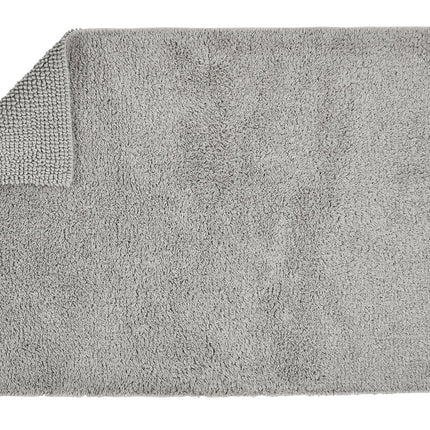 Christy "Reversible Bath Rug" in Silver