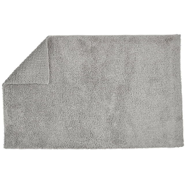 Christy "Reversible Bath Rug" in Silver