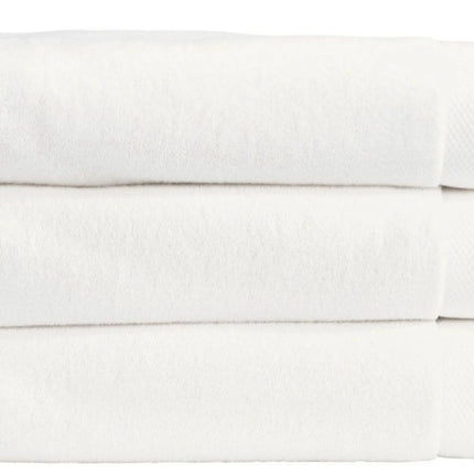 Christy "Luxe" Turkish Cotton Bath Towels in White