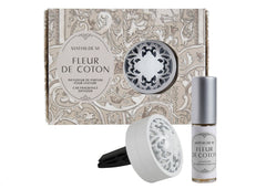 Mathilde "Fleur de Coton" Car fragrance diffuser Escapades Parfumées