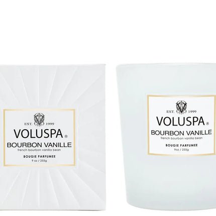 شمعة فولوسبا الكلاسيكية "بوربون فانيليا"