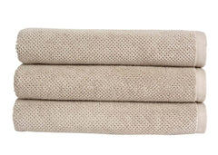 Christy "Brixton" Bath Towels Collection in Pebble