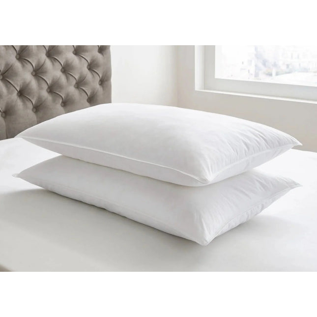 Bedeck of Belfast "Microfiber" Filled Pillows - Twin Pack 48x74cm