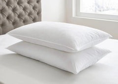Bedeck of Belfast "Microfiber" Filled Pillows - Twin Pack 48x74cm