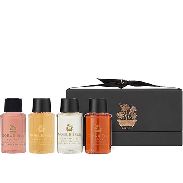 مجموعة هدايا عينة عطر نوبل آيل (4 × 30 مل - جل)