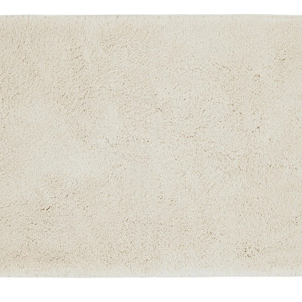 Christy "Deep Pile Rubber Back Tufted Bath Rug" Cream (Parchment)