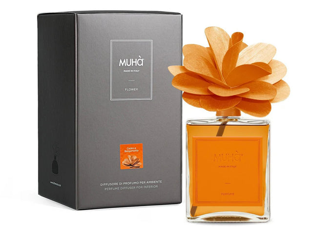 Muha "Cedro & Bergamotto" Flower Diffuser (500ml)