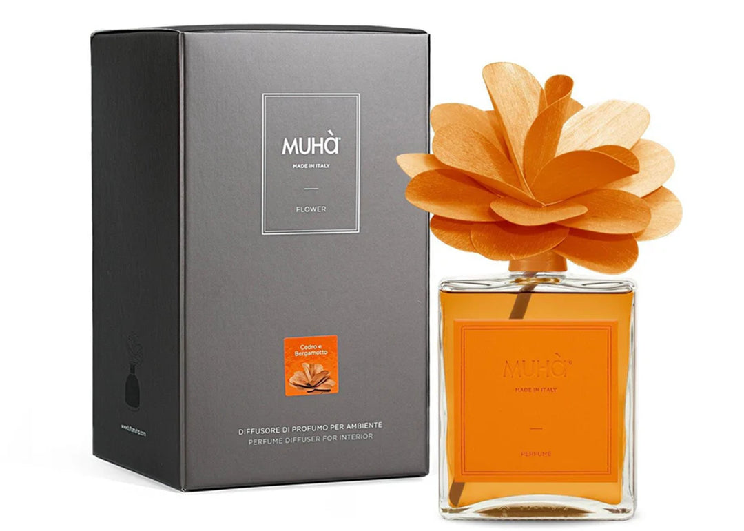 Muha "Cedro &amp; Bergamotto" Flower Diffuser (500ml)