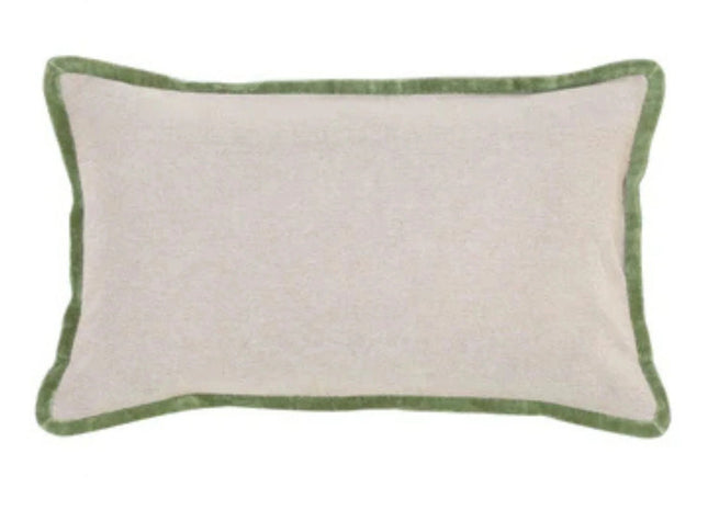 Christy "Jaipur Trim" Cushions in Jade