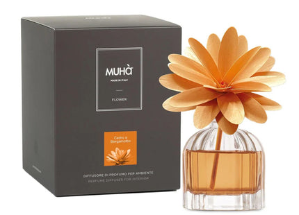 Muha "Cedro & Bergamotto" Flower Diffuser (60ml)