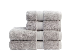 Christy "Renaissance" Egyptian Cotton Bath Towels Collection in Dove Grey