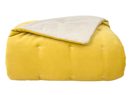 Christy "Jaipur" Throws in Gold - 140 x 200 cm