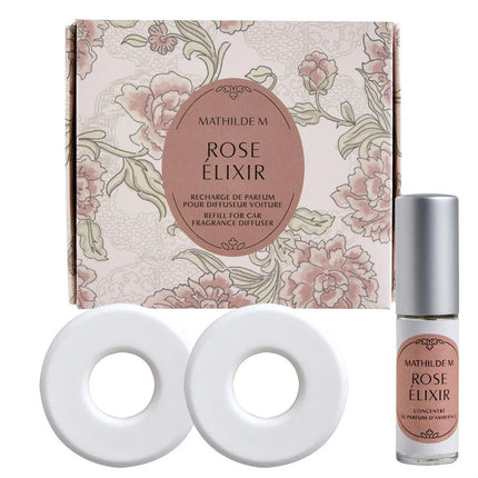 Mathilde "Rose Elixir" Car fragrance diffuser refill Escapades Parfumées