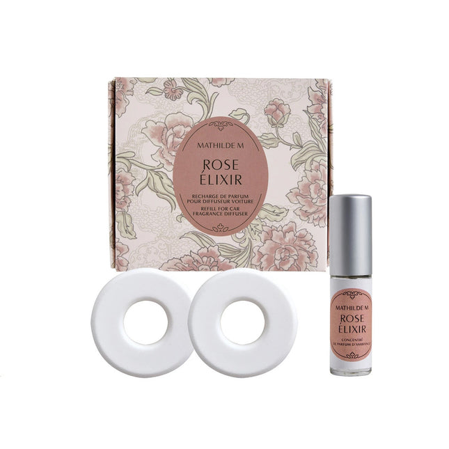Mathilde "Rose Elixir" Car fragrance diffuser refill Escapades Parfumées